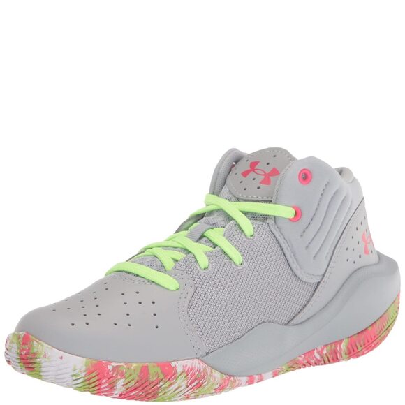 Under Armour Other - Under Armour Unisex Pre-School Jet '21 Mod Gray/Penta Pink 11K Medium US